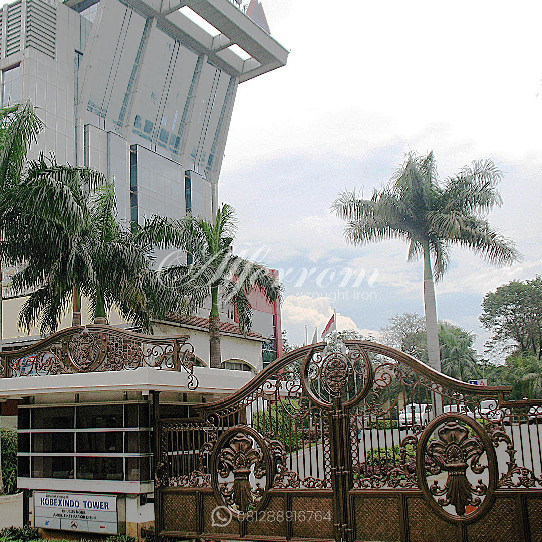 Pemasangan Pintu Pagar Jakarta Utara